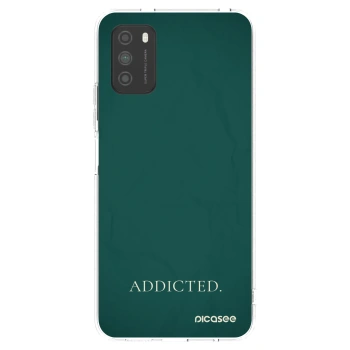 Picasee átlátszó szilikon tok az alábbi mobiltelefonokra Xiaomi Poco M3 - Addicted