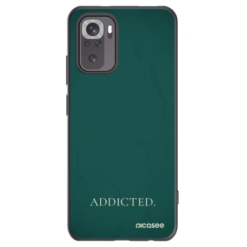 Picasee fekete szilikon tok az alábbi mobiltelefonokra Xiaomi Redmi Note 10 - Addicted