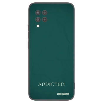 Picasee fekete szilikon tok az alábbi mobiltelefonokra Samsung Galaxy A42 A426B - Addicted