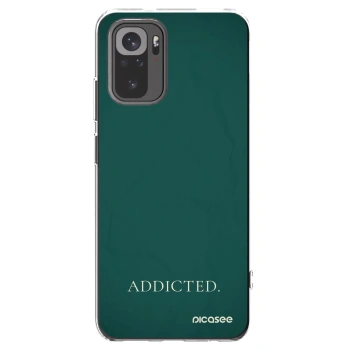 Picasee átlátszó szilikon tok az alábbi mobiltelefonokra Xiaomi Redmi Note 10S - Addicted