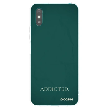 Picasee átlátszó szilikon tok az alábbi mobiltelefonokra Xiaomi Redmi 9AT - Addicted