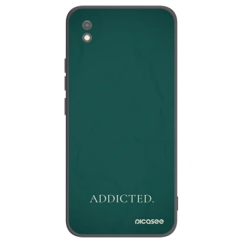 Picasee fekete szilikon tok az alábbi mobiltelefonokra Xiaomi Redmi 9AT - Addicted