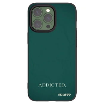 Picasee fekete szilikon tok az alábbi mobiltelefonokra Apple iPhone 13 Pro - Addicted