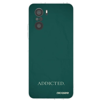 Picasee átlátszó szilikon tok az alábbi mobiltelefonokra Xiaomi Poco F3 - Addicted
