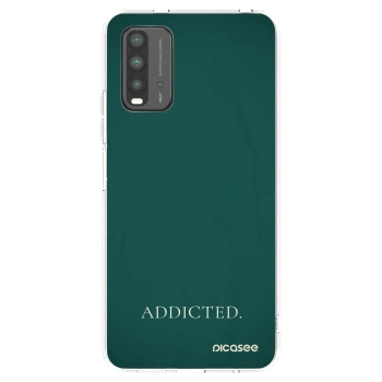 Picasee átlátszó szilikon tok az alábbi mobiltelefonokra Xiaomi Redmi 9T - Addicted