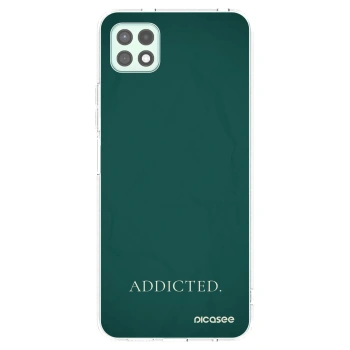 Picasee átlátszó szilikon tok az alábbi mobiltelefonokra Samsung Galaxy A22 A226B 5G - Addicted
