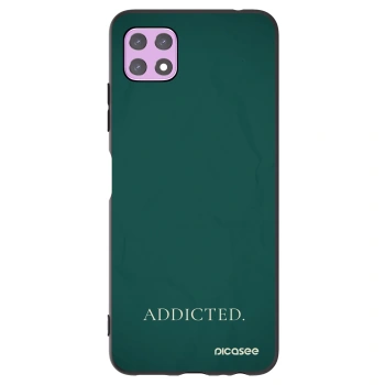 Picasee fekete szilikon tok az alábbi mobiltelefonokra Samsung Galaxy A22 A226B 5G - Addicted