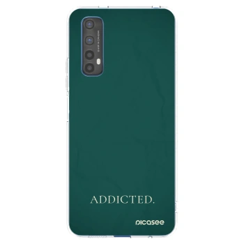 Picasee átlátszó szilikon tok az alábbi mobiltelefonokra Realme 7 - Addicted