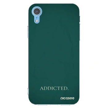 Picasee átlátszó szilikon tok az alábbi mobiltelefonokra Apple iPhone XR - Addicted