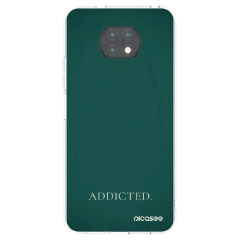 Picasee átlátszó szilikon tok az alábbi mobiltelefonokra Xiaomi Redmi Note 9T - Addicted