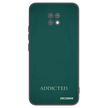 Picasee fekete szilikon tok az alábbi mobiltelefonokra Xiaomi Redmi Note 9T - Addicted