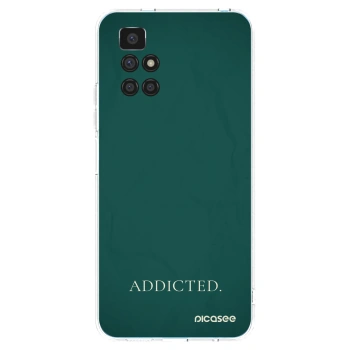 Picasee átlátszó szilikon tok az alábbi mobiltelefonokra Xiaomi Redmi 10 - Addicted