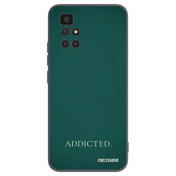 Picasee fekete szilikon tok az alábbi mobiltelefonokra Xiaomi Redmi 10 - Addicted