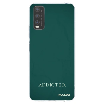 Picasee átlátszó szilikon tok az alábbi mobiltelefonokra Vivo Y20s - Addicted