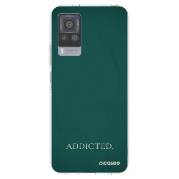 Picasee átlátszó szilikon tok az alábbi mobiltelefonokra Vivo X60 Pro 5G - Addicted