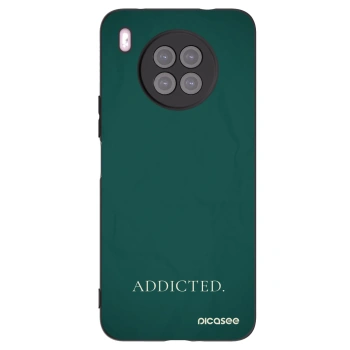 Picasee fekete szilikon tok az alábbi mobiltelefonokra Huawei Nova 8i - Addicted
