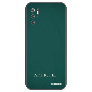 Picasee fekete szilikon tok az alábbi mobiltelefonokra Xiaomi Poco M3 Pro 5G - Addicted