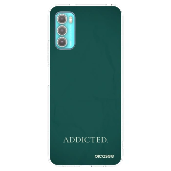 Picasee átlátszó szilikon tok az alábbi mobiltelefonokra Motorola Moto G60 - Addicted