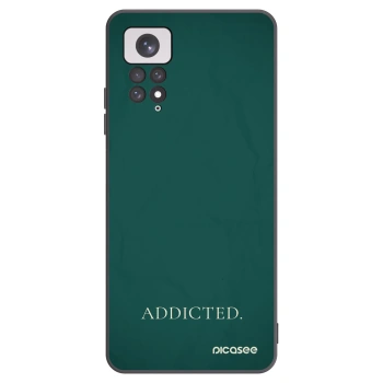 Picasee fekete szilikon tok az alábbi mobiltelefonokra Xiaomi Redmi Note 11 - Addicted