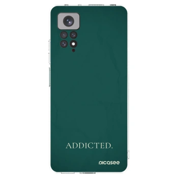 Picasee átlátszó szilikon tok az alábbi mobiltelefonokra Xiaomi Redmi Note 11 - Addicted