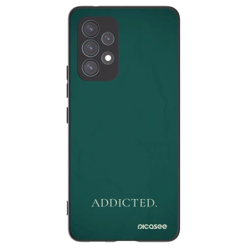 Picasee fekete szilikon tok az alábbi mobiltelefonokra Samsung Galaxy A53 5G A536 - Addicted