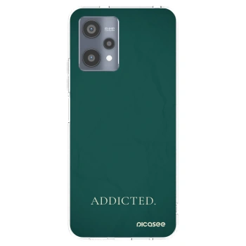 Picasee átlátszó szilikon tok az alábbi mobiltelefonokra Realme 9 Pro 5G - Addicted