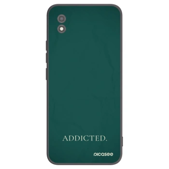 Picasee fekete szilikon tok az alábbi mobiltelefonokra Realme C11 (2021) - Addicted