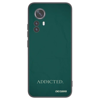 Picasee fekete szilikon tok az alábbi mobiltelefonokra Xiaomi 12 Pro - Addicted