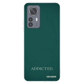 Picasee átlátszó szilikon tok az alábbi mobiltelefonokra Xiaomi 12 Pro - Addicted