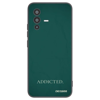 Picasee fekete szilikon tok az alábbi mobiltelefonokra Vivo V23 5G - Addicted