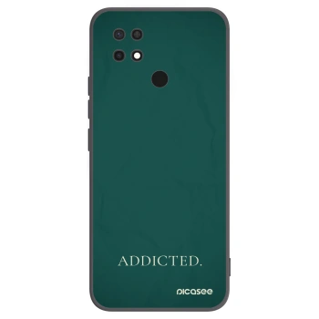 Picasee fekete szilikon tok az alábbi mobiltelefonokra Xiaomi Redmi 10C - Addicted