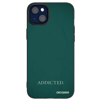 Picasee fekete szilikon tok az alábbi mobiltelefonokra Apple iPhone 14 Plus - Addicted