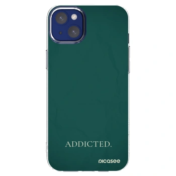 Picasee átlátszó szilikon tok az alábbi mobiltelefonokra Apple iPhone 14 Plus - Addicted
