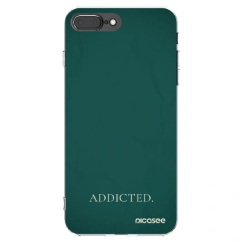 Picasee átlátszó szilikon tok az alábbi mobiltelefonokra Apple iPhone 8 Plus - Addicted