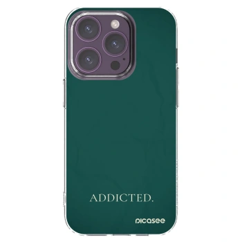 Picasee átlátszó szilikon tok az alábbi mobiltelefonokra Apple iPhone 14 Pro - Addicted