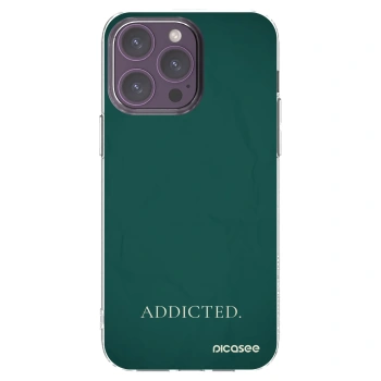 Picasee átlátszó szilikon tok az alábbi mobiltelefonokra Apple iPhone 14 Pro Max - Addicted