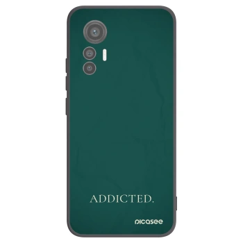 Picasee fekete szilikon tok az alábbi mobiltelefonokra Xiaomi 12 Lite - Addicted