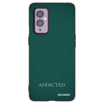 Picasee fekete szilikon tok az alábbi mobiltelefonokra OnePlus 9 - Addicted