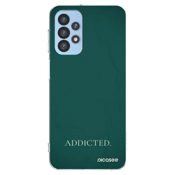 Picasee átlátszó szilikon tok az alábbi mobiltelefonokra Samsung Galaxy A23 A235F 4G - Addicted