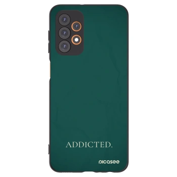 Picasee fekete szilikon tok az alábbi mobiltelefonokra Samsung Galaxy A23 A236B 5G - Addicted