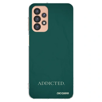Picasee átlátszó szilikon tok az alábbi mobiltelefonokra Samsung Galaxy A23 A236B 5G - Addicted