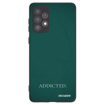 Picasee fekete szilikon tok az alábbi mobiltelefonokra Samsung Galaxy A73 5G - Addicted