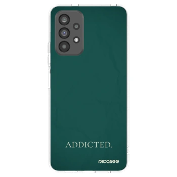 Picasee átlátszó szilikon tok az alábbi mobiltelefonokra Samsung Galaxy A73 5G - Addicted