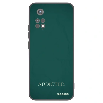 Picasee fekete szilikon tok az alábbi mobiltelefonokra Xiaomi Redmi Note 11S 5G - Addicted