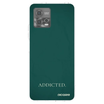 Picasee átlátszó szilikon tok az alábbi mobiltelefonokra Motorola Moto G72 - Addicted