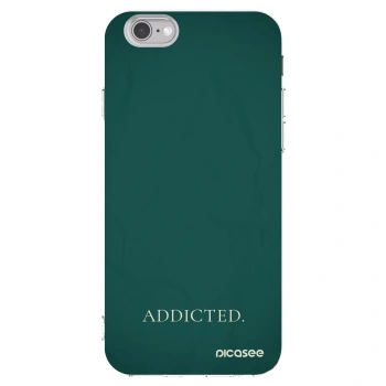 Picasee átlátszó szilikon tok az alábbi mobiltelefonokra Apple iPhone 6/6S - Addicted