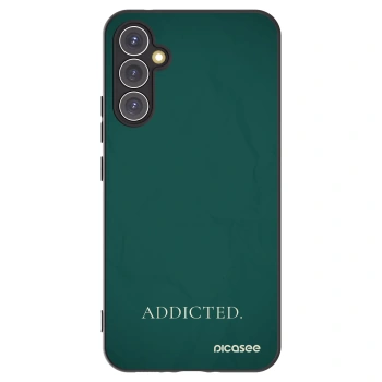 Picasee fekete szilikon tok az alábbi mobiltelefonokra Samsung Galaxy A34 5G A346B - Addicted