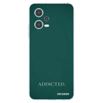 Picasee átlátszó szilikon tok az alábbi mobiltelefonokra Xiaomi Redmi Note 12 5G - Addicted