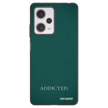 Picasee fekete szilikon tok az alábbi mobiltelefonokra Xiaomi Redmi Note 12 Pro+ 5G - Addicted