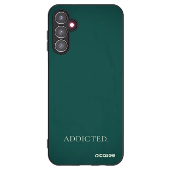 Picasee fekete szilikon tok az alábbi mobiltelefonokra Samsung Galaxy A14 5G A146P - Addicted